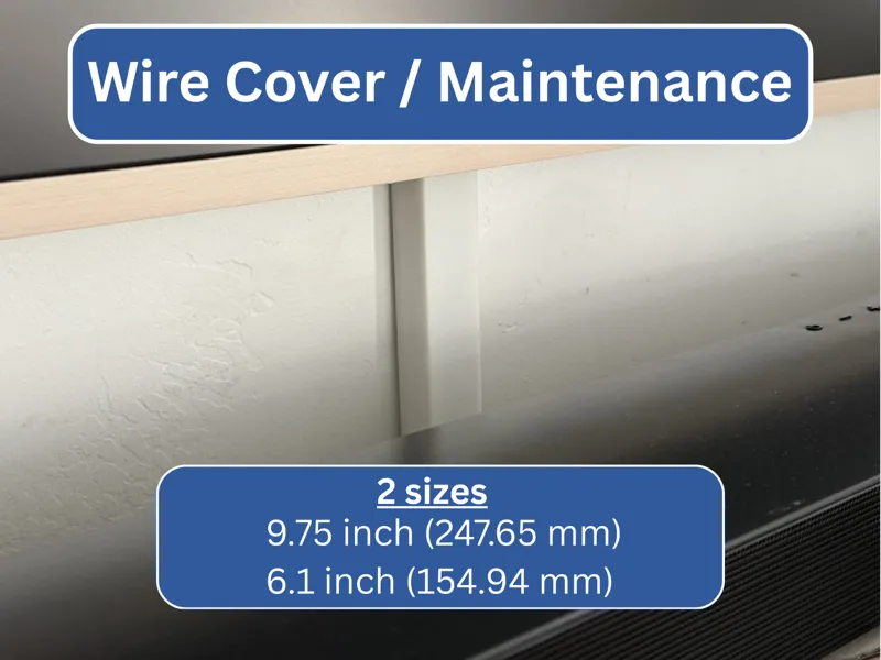 Wire Maintenance / wire hider for wall
