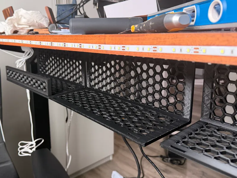 Under desk cable management - Heavy duty 
