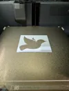 0.24mm layer, 1mm tall, 2 walls, 10% infill