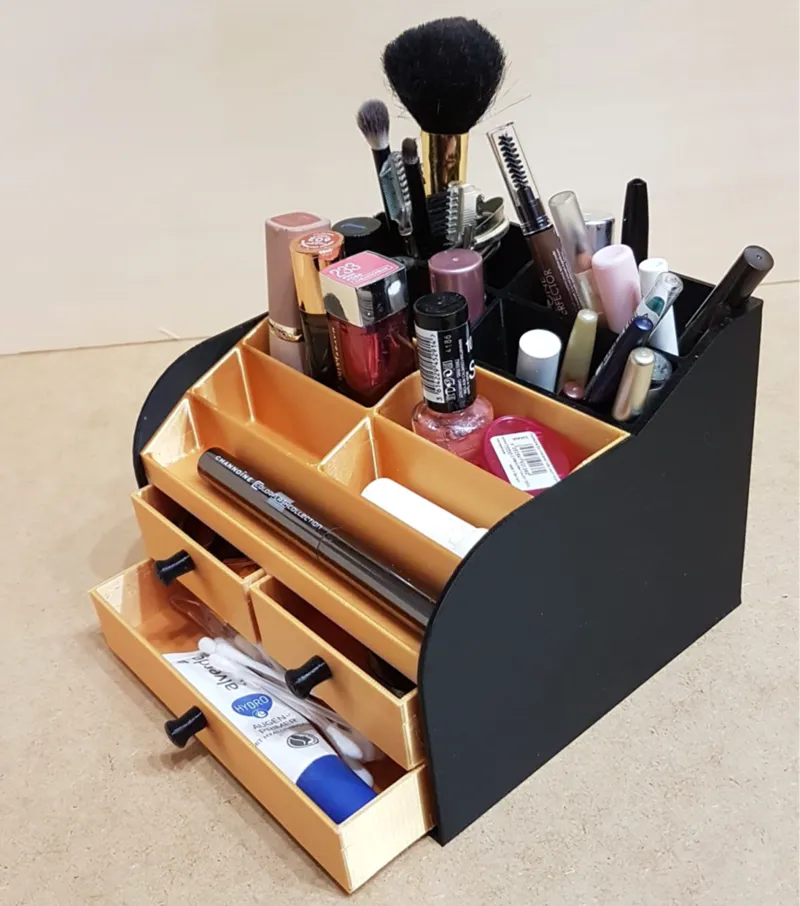 Kosmetikorganizer mit 3 Schubladen
