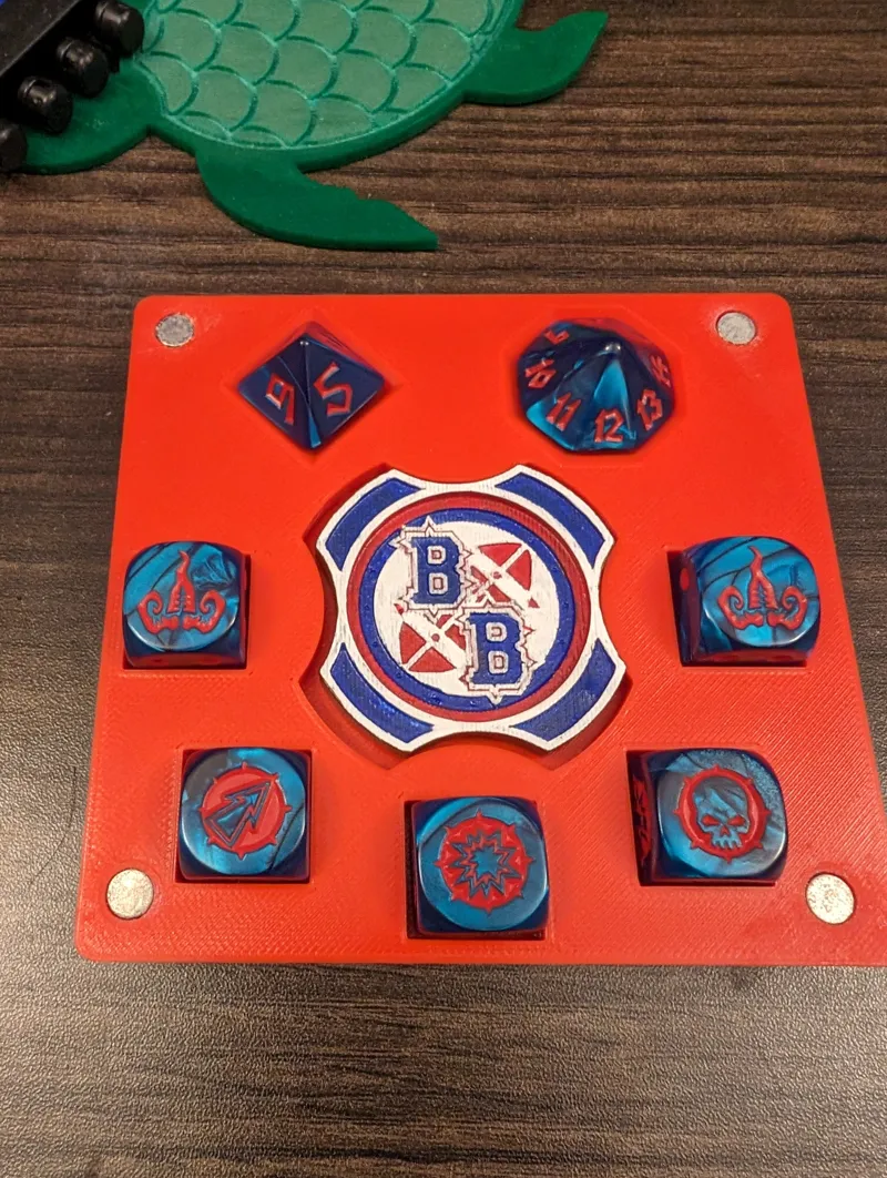 Fantasy Football/Blood Bowl Dice Case