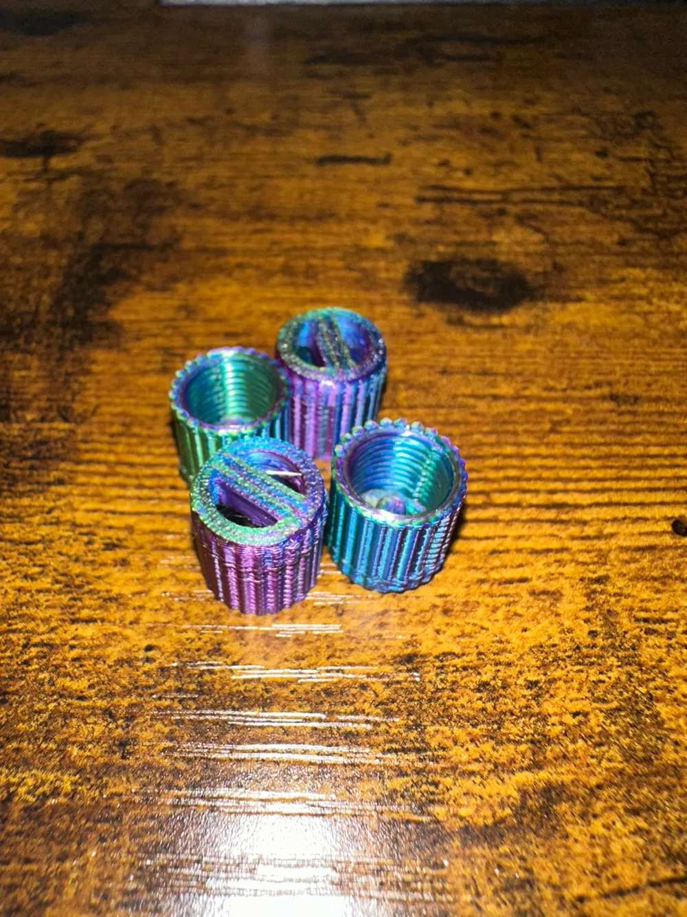 Valve Stem Bleed Caps Air Down or Flat Tire by justsomeguy MakerWorld