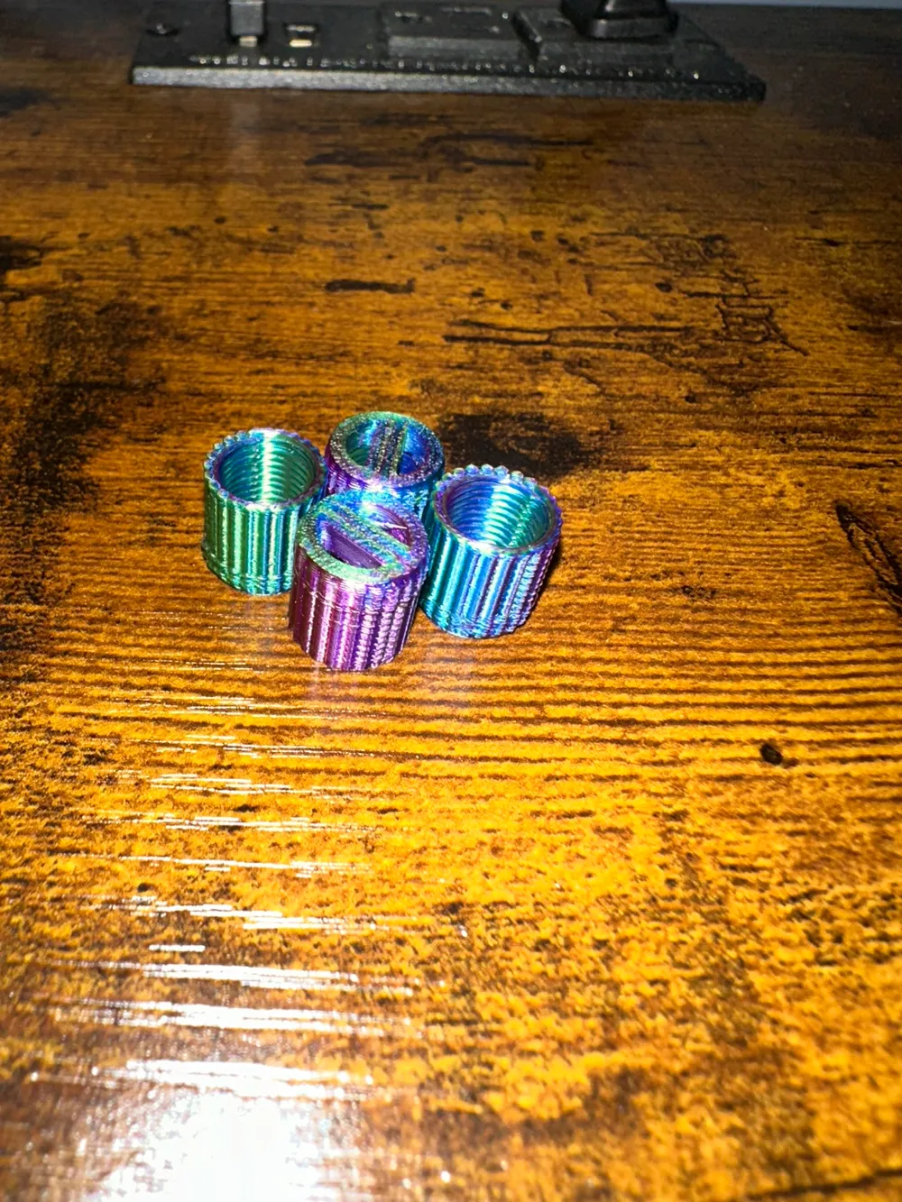 Valve Stem Bleed Caps Air Down or Flat Tire by justsomeguy MakerWorld