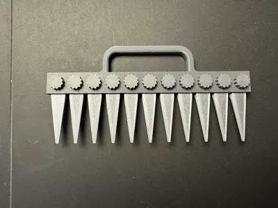 Garden tool - Soil Puncher - adjustable spikes