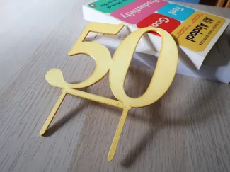 Cake Topper 50