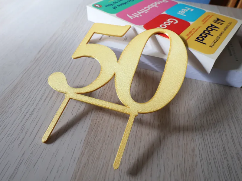 Cake Topper 50