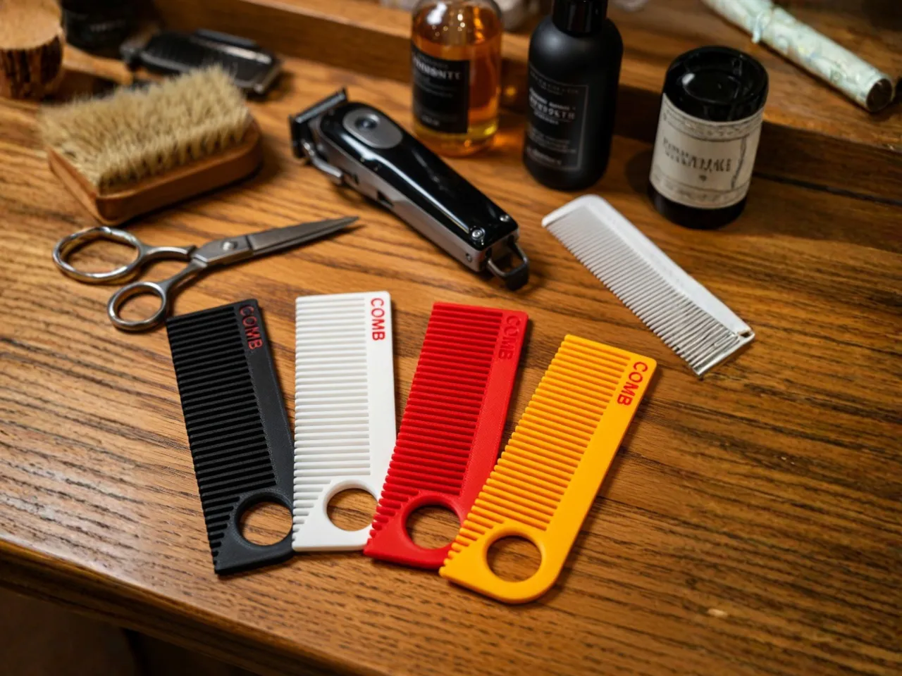 Comb. Beard - Hair view 4