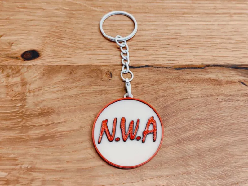 Hip Hop Keychain - N.W.A (NO AMS)