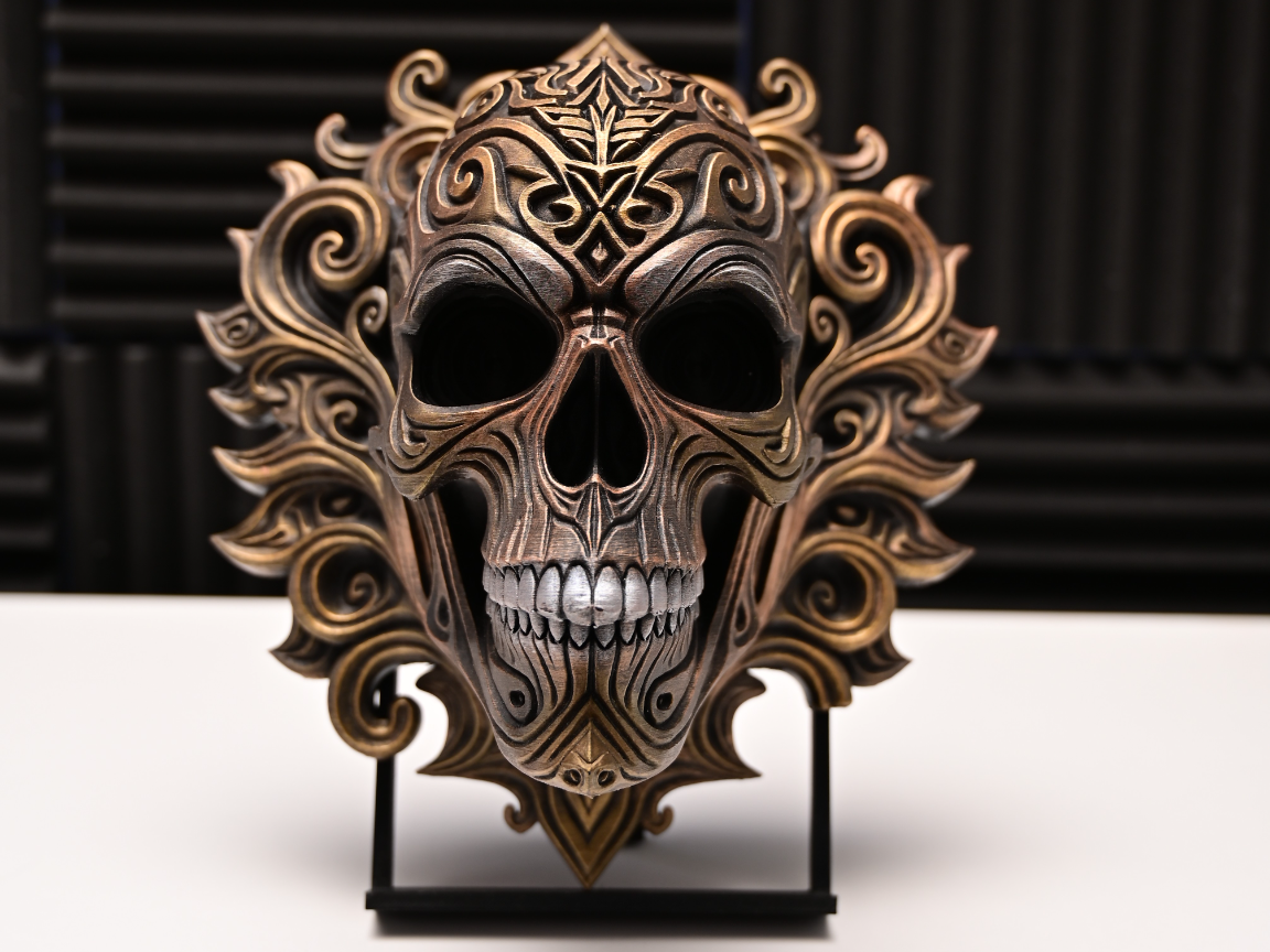 Skull of Shadows – Epic Fantasy 3D Model