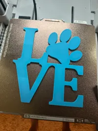 Chien amoureux - décoration murale 2D/3D — photo 4