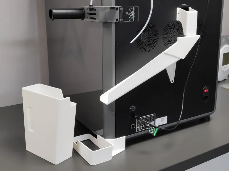 K2 Plus - Right poop chute with removable bin