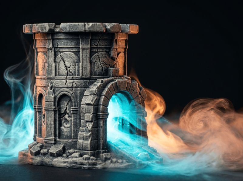 Breach-Surge Dice Tower Terrain (2 Model Pack)