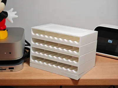 Acrylic marker holder acrylic marker storage box detachable assembly free printing