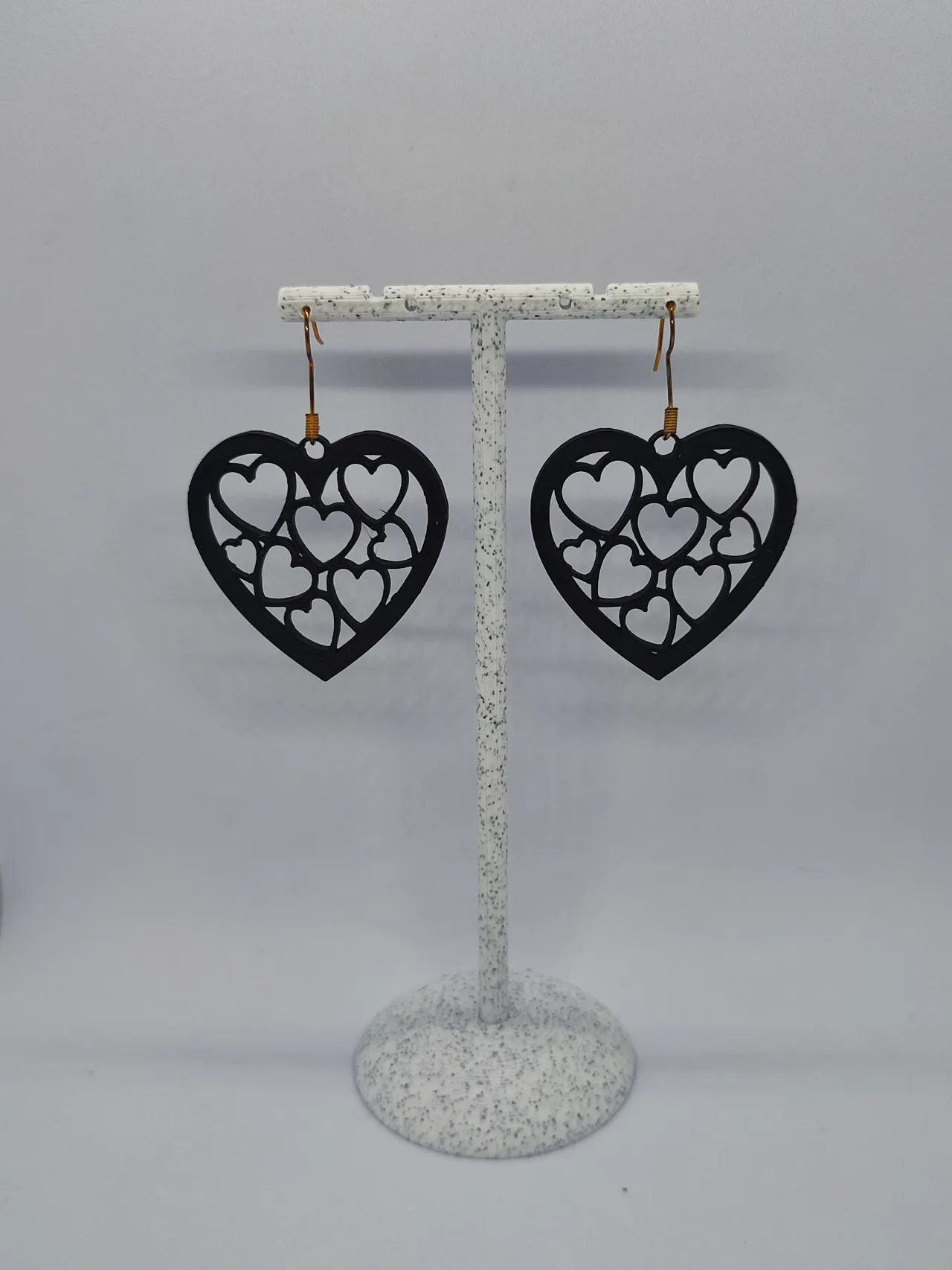 Aretes Unión de Corazones view 2