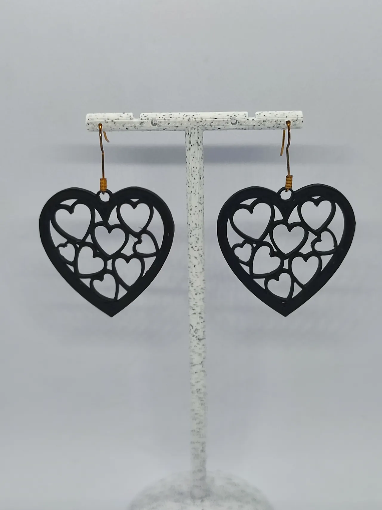 Aretes Unión de Corazones view 3