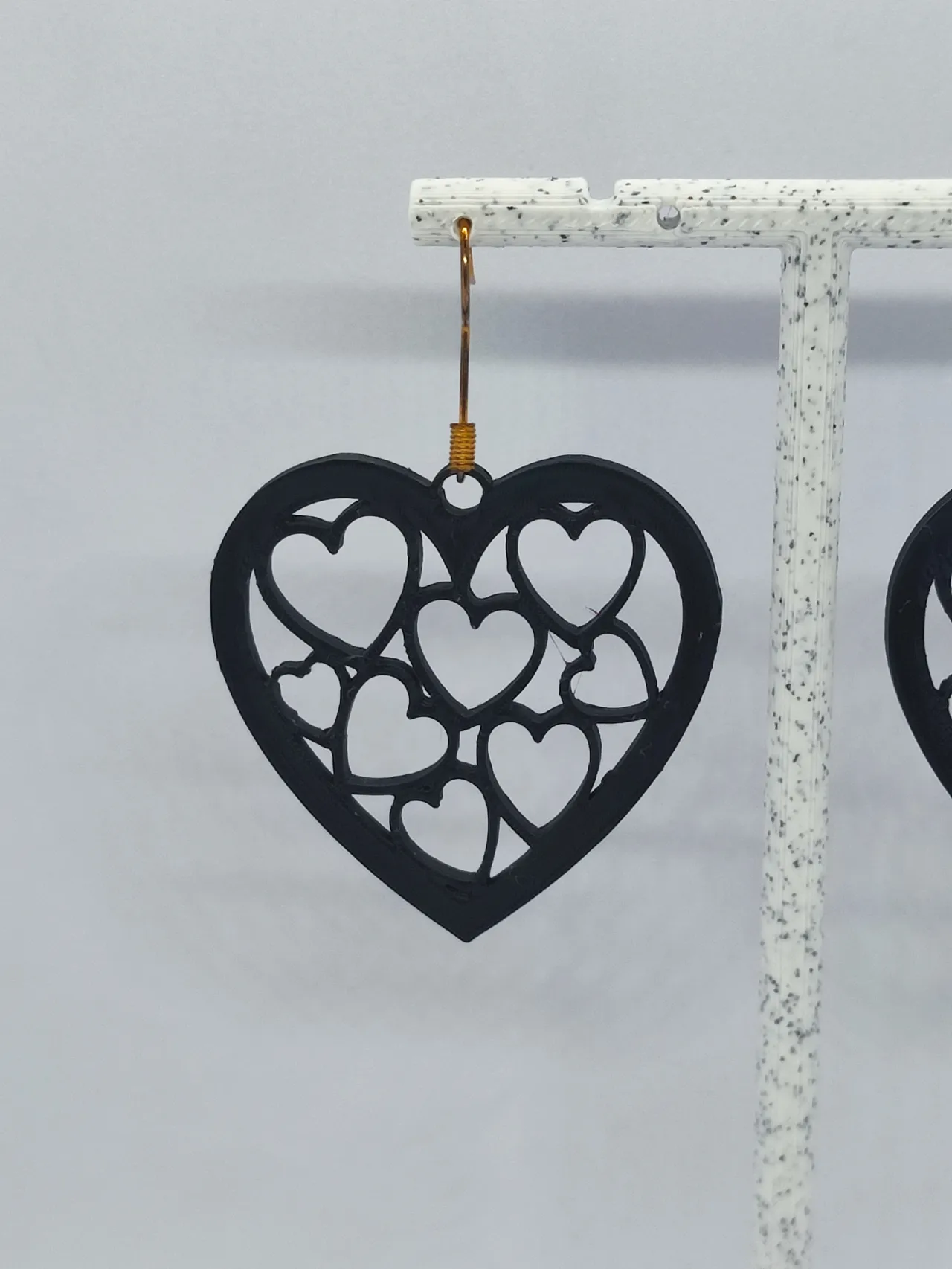 Aretes Unión de Corazones view 4