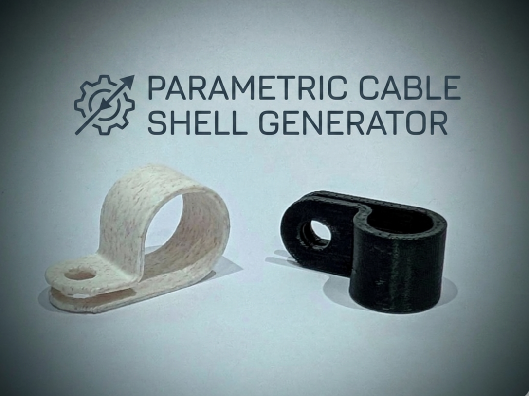 Parametric Universal Cable Clip