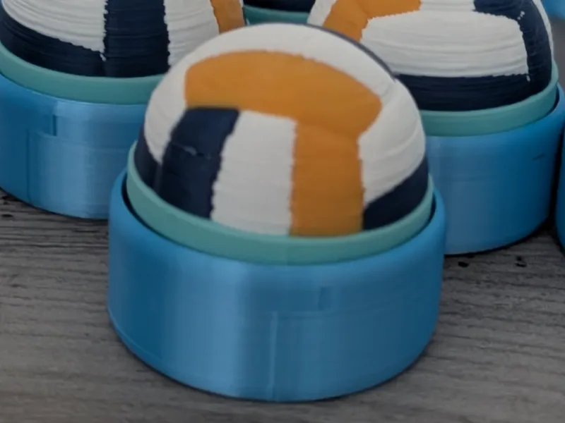 Volleyball Clicker Fidget