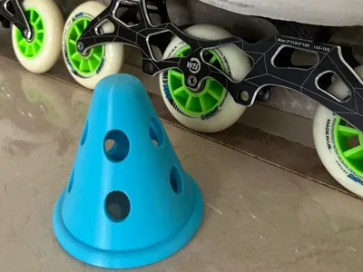 Windproof Roller Skating Cone Marker