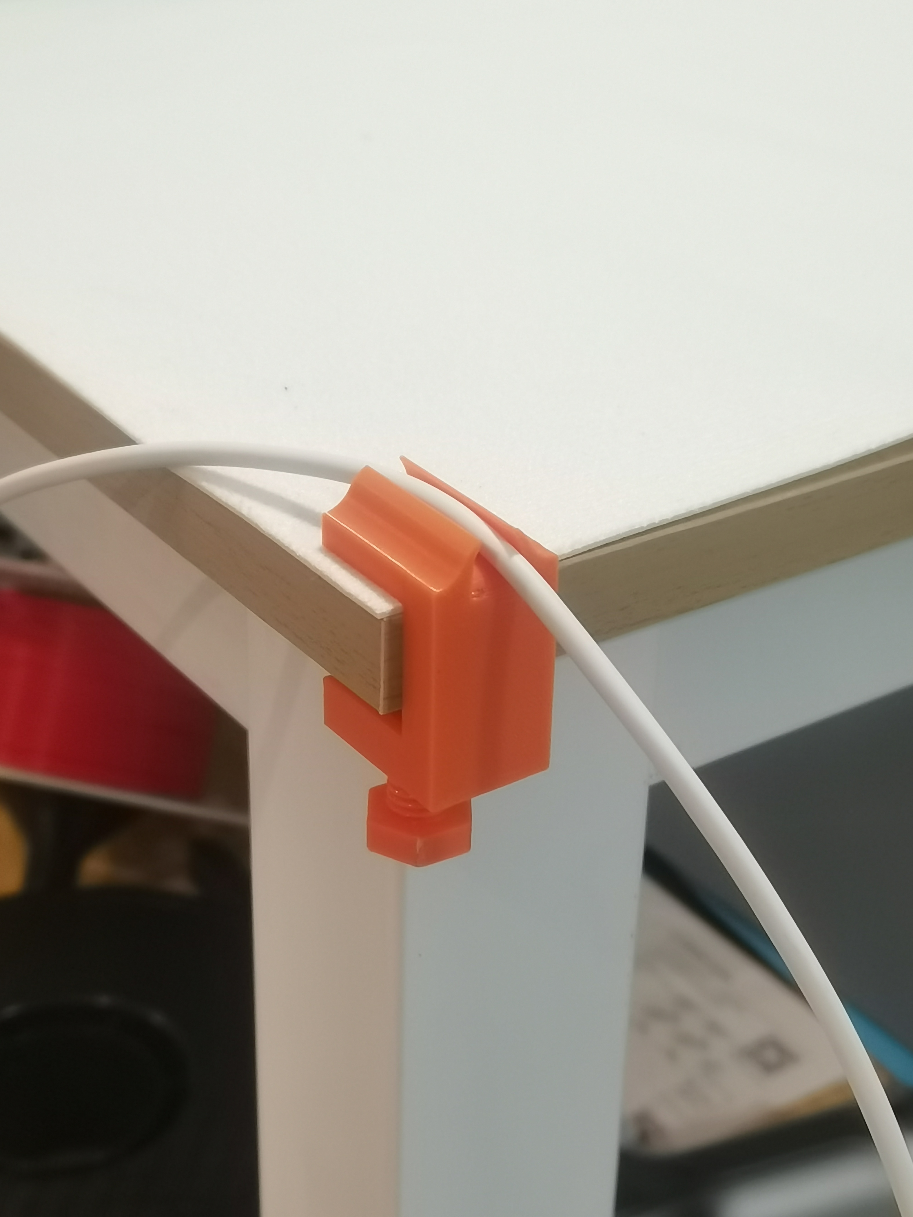 Miniatura 2 do modelo 3D 桌夹-桌面紧固装置