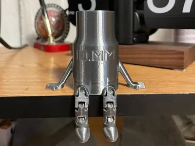 10mm socket buddy with articulated legs