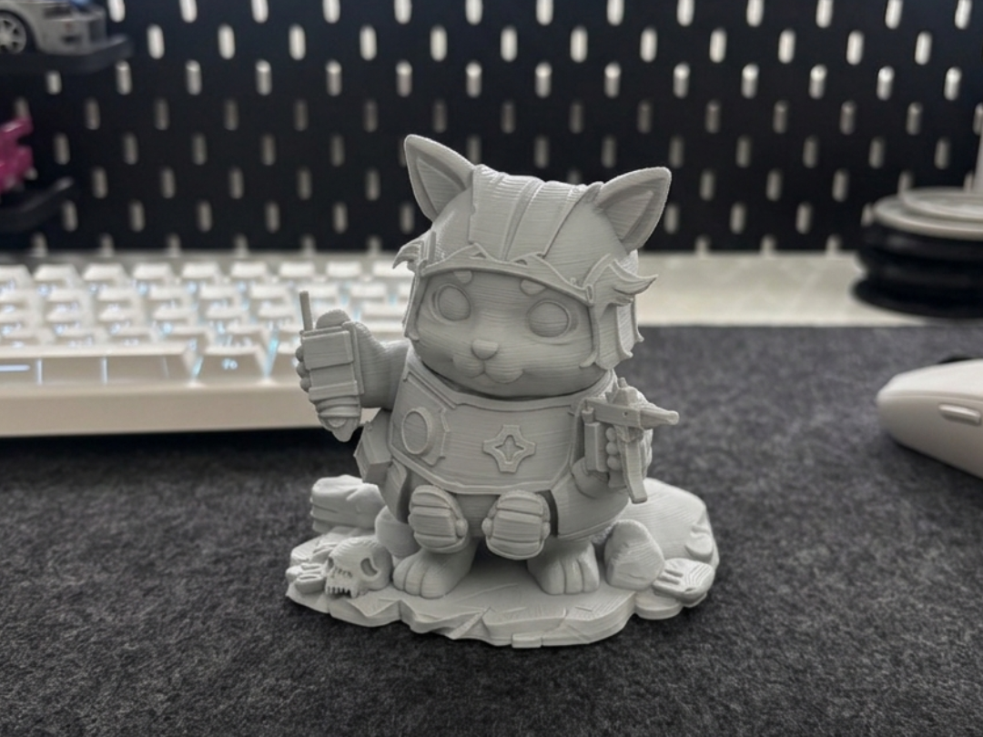 Tactical Combat Cat | Special Ops Kitty Figurine