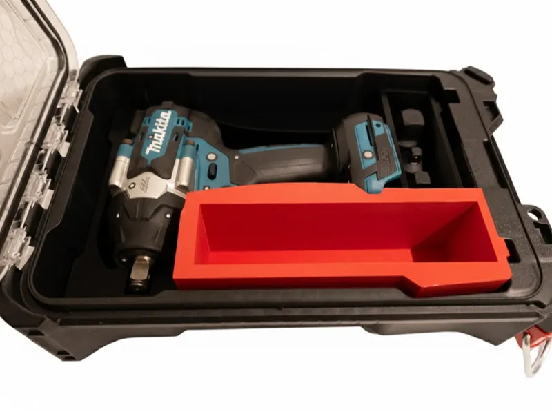 Removable bin for Makita DWT700 Packout organizer