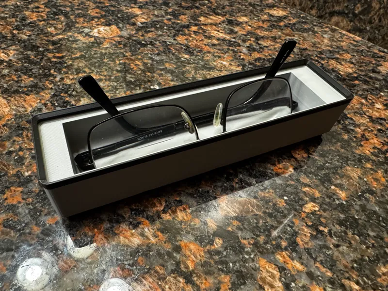 Gridfinity Bathroom Organizer - Glasses Bin