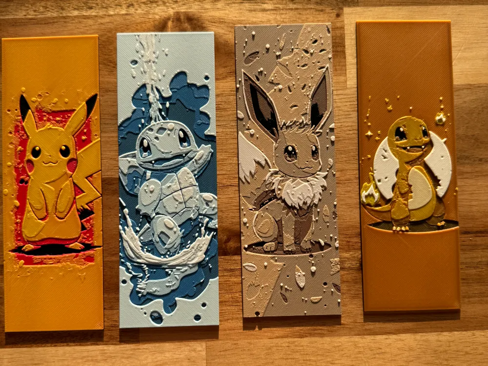 Pokemon Bookmark Collection #1