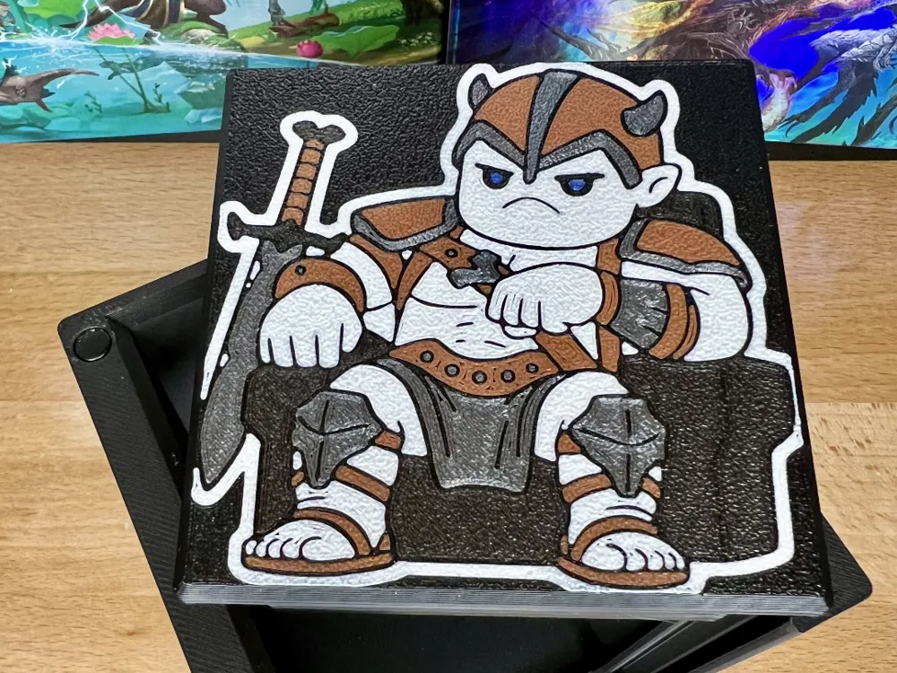 MTG EDH Commander Showcase Deck Box - Oloro - Free 3D Print Model -  MakerWorld
