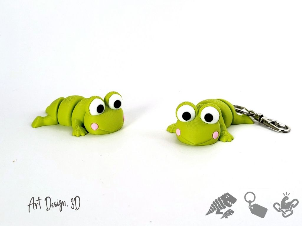 Articulated Cute Frog - Strong Joints