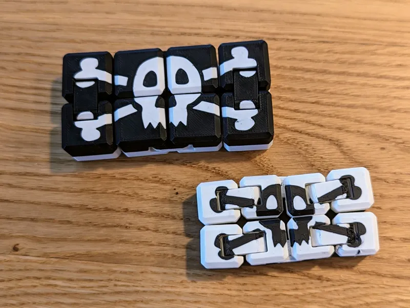 Pirate Flag Infinity Cube