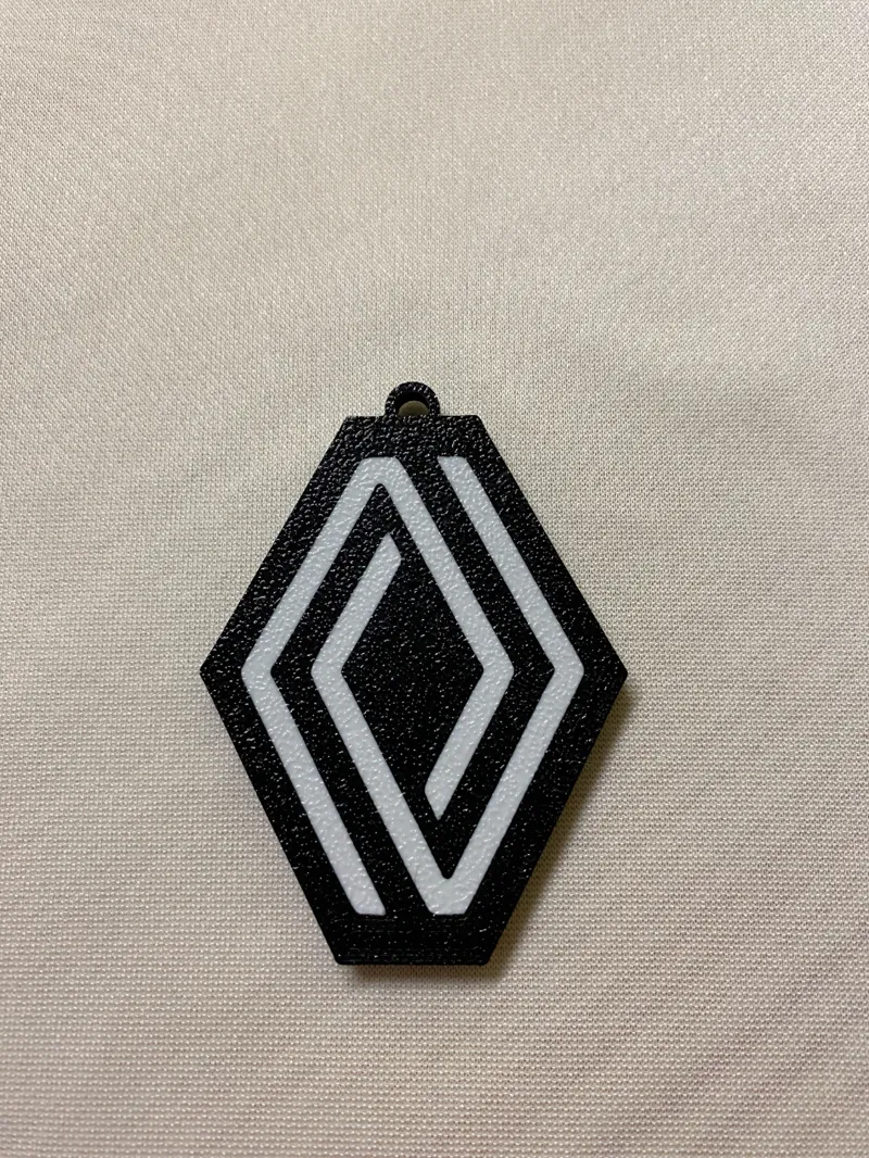 RENAULT double-sided keychain