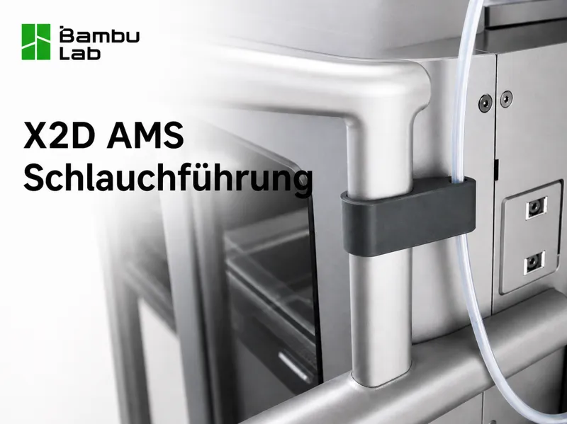 X2D AMS Schlauchführung/Hoseguide *nur 2,5gramm*