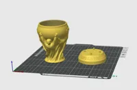 0.2mm layer, 2 walls, 8% infill