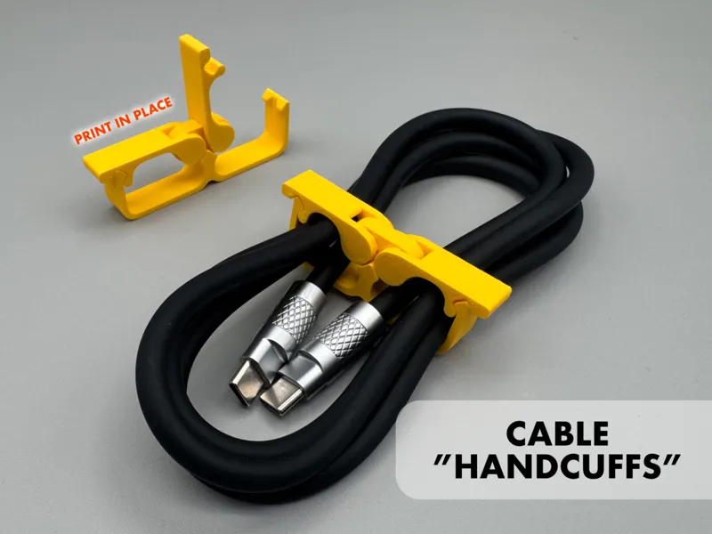 Cable Handcuffs - Double Cable Clip