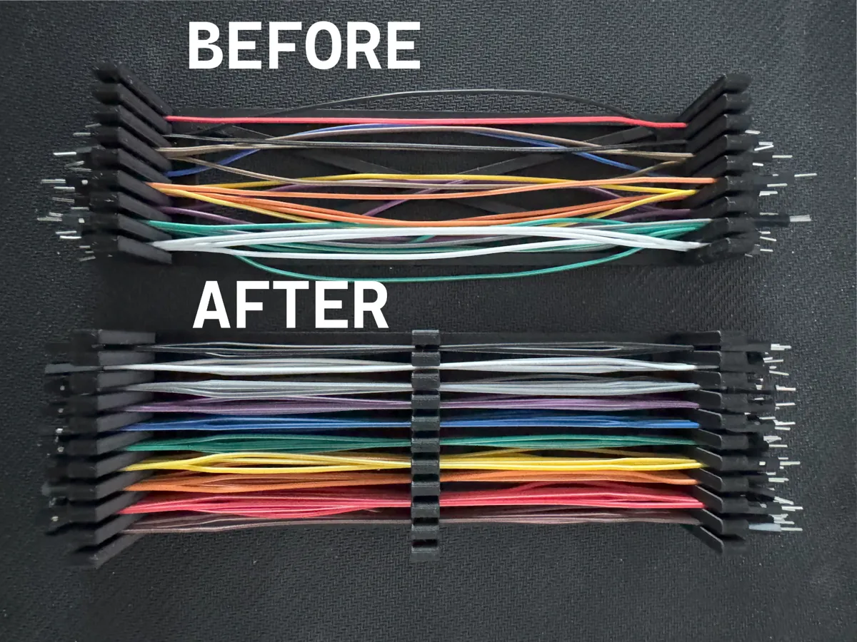 Arduino Jumper Wire organizer - Free 3D Print Model - MakerWorld