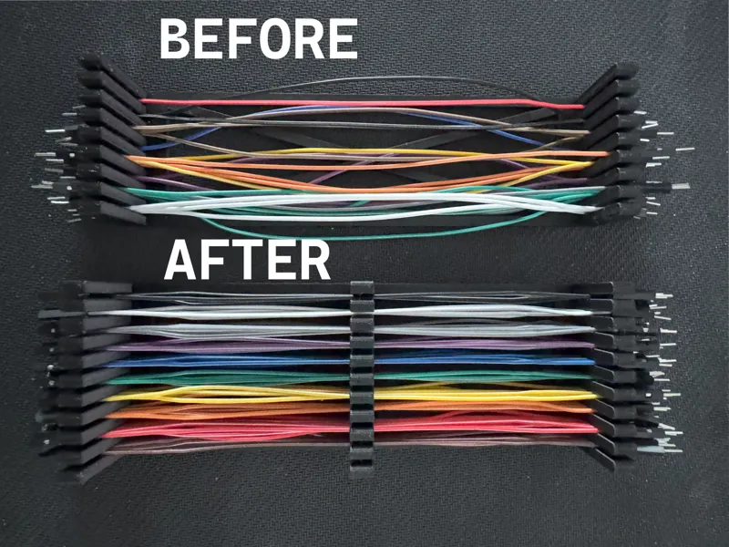 Arduino Jumper Wire organizer