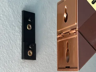 Wall Mounting Bracket for Minecraft Torch