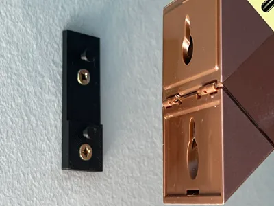 Wall Mounting Bracket for Minecraft Torch
