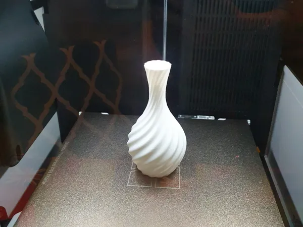 Vase spirale