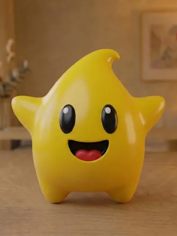Accesorio para impresora 3D: Luma Star – Mario Figurine (AMS + No AMS Versions) — vista de referencia 2