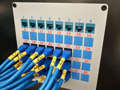 High Density Keystone Wall Plate