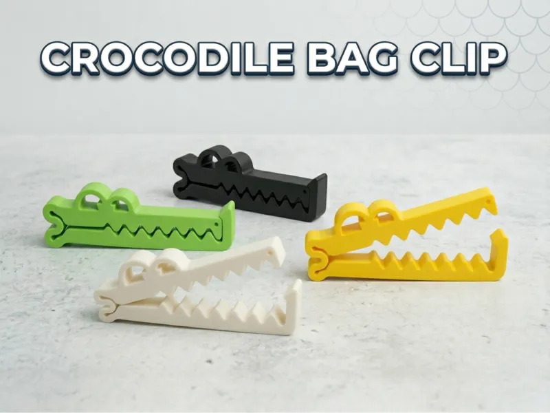 Crocodile Bag Clip