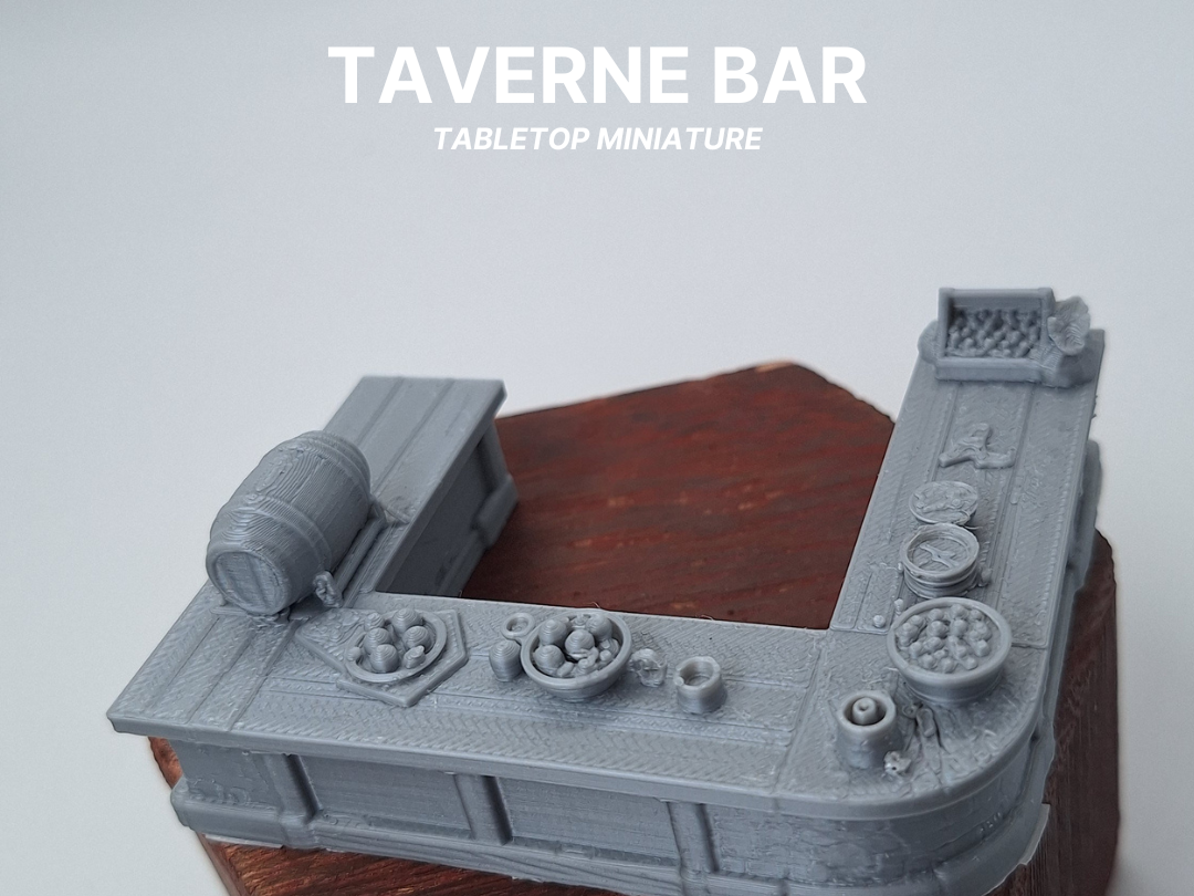 Tavernen Bar für Tabletop-Kriegsspiel DnD