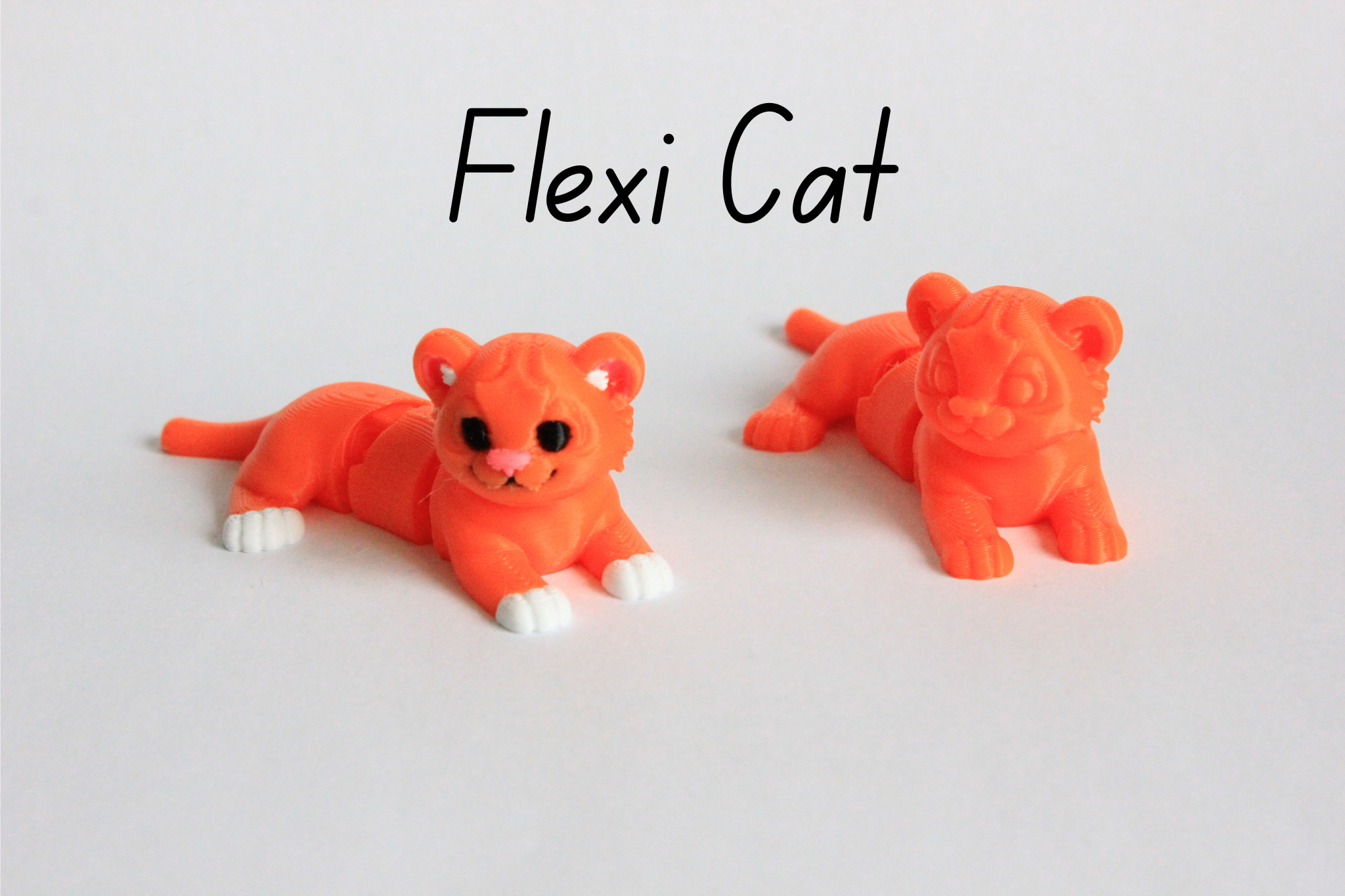 Miniatura 1 do modelo 3D Flexi cat