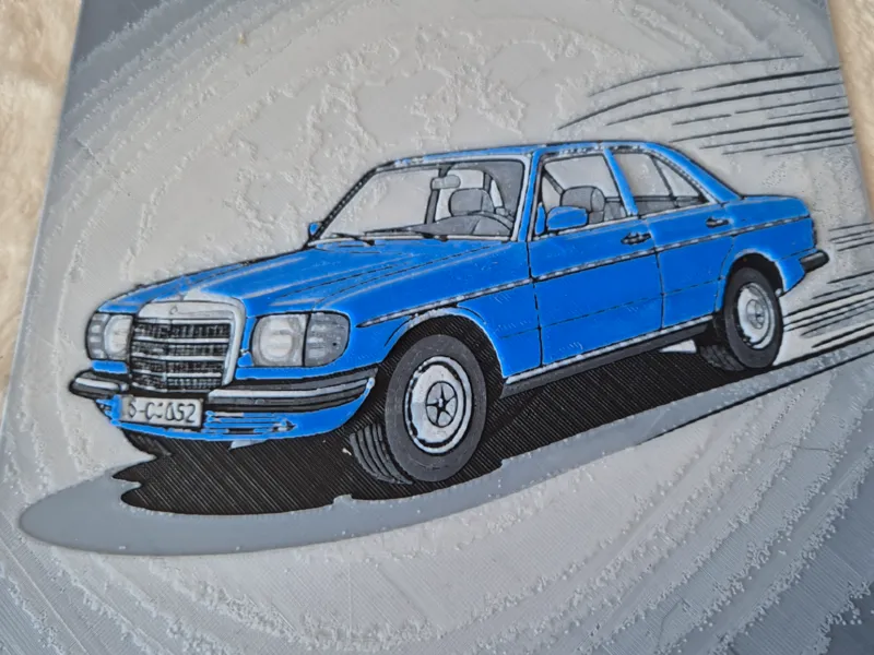 classic Mercedes Hueforge