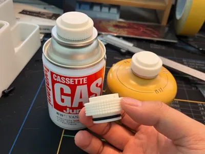 Camping Gas Canister Lid