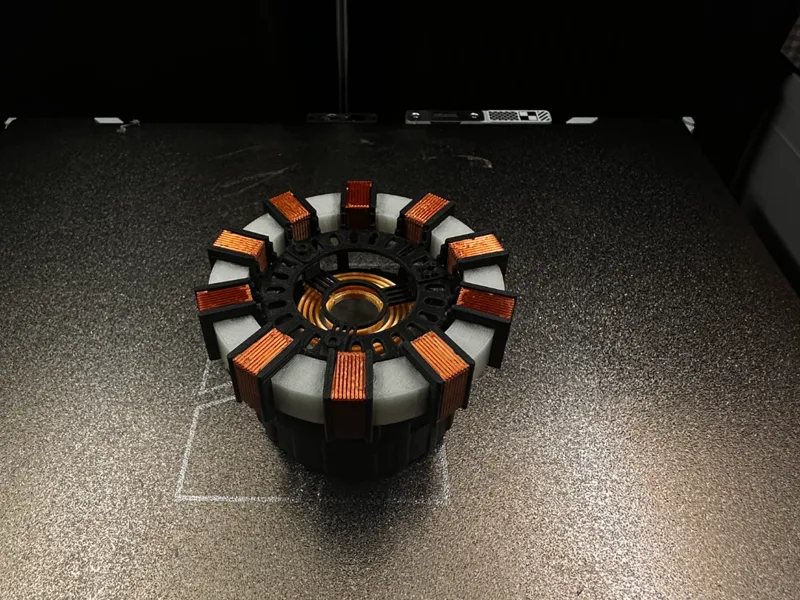 Glow in the dark arc reactor mk1