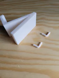 Support manette pour panneau perforé — photo 4